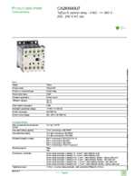 Datasheet for Schneider Electric CA2KN40U7, EAN: 3389110483376 Datasheet for Schneider Electric CA2KN40U7, EAN: 3389110483376