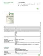 Datasheet for Schneider Electric LUCD1XFU, EAN: 3389110365030