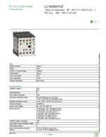 Datasheet for Schneider Electric LC1K0601Q7, EAN: 3389110488067 Datasheet for Schneider Electric LC1K0601Q7, EAN: 3389110488067