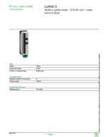 Datasheet for Schneider Electric LU9GC3, EAN: 3389110366839