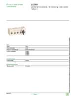 Datasheet for Schneider Electric LU9M1, EAN: 3389110367553