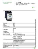 Datasheet for Schneider Electric LC1D38B7, EAN: 3389110352092