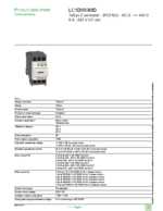 Datasheet for Schneider Electric LC1D093MD, EAN: 3389110805857