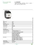 Datasheet for Schneider Electric LC1D956P7, EAN: 3389118093300