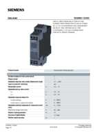 Datasheet for Siemens 3UG48411CA40, EAN: 4011209895874