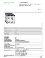 Datasheet for Schneider Electric LC1K090085E7, EAN: 3389110489569 Datasheet for Schneider Electric LC1K090085E7, EAN: 3389110489569