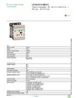 Datasheet for Schneider Electric LP4K09103BW3, EAN: 3389110242409 Datasheet for Schneider Electric LP4K09103BW3, EAN: 3389110242409