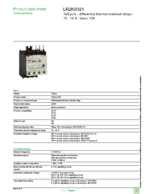 Datasheet for Schneider Electric LR2K0321, EAN: 3389110705881