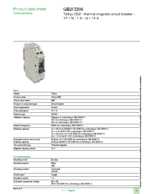 Datasheet for Schneider Electric GB2CD06, EAN: 3389110214727