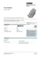Datasheet for Phoenix Contact 1679320, EAN: 4017918163563