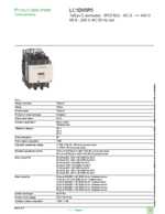 Datasheet for Schneider Electric LC1D95P5, EAN: 3389110451726