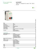 Datasheet for Schneider Electric LE1D35P7, EAN: 3389110589351