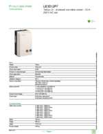 Datasheet for Schneider Electric LE3D12P7, EAN: 3389110626858 Datasheet for Schneider Electric LE3D12P7, EAN: 3389110626858