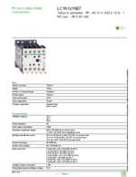 Datasheet for Schneider Electric LC1K1210E7, EAN: 3389110346176