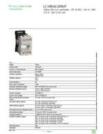 Datasheet for Schneider Electric LC1SKGC200U7, EAN: 3389110563085