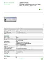 Datasheet for Schneider Electric ABE7R16T330, EAN: 3389110705096