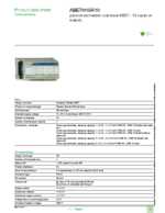 Datasheet for Schneider Electric ABE7H16R10, EAN: 3389110544930