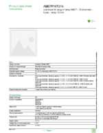 Datasheet for Schneider Electric ABE7P16T214, EAN: 3389110644579