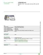 Datasheet for Schneider Electric STBXMP4440, EAN: 3595862053730