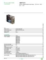 Datasheet for Schneider Electric ABR7S33, EAN: 3389110720747