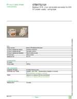 Datasheet for Schneider Electric STBXTS2120, EAN: 3595862053716