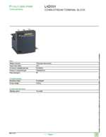 Datasheet for Schneider Electric LAD331, EAN: 3389110546873