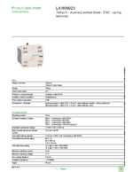 Datasheet for Schneider Electric LA1KN023, EAN: 3389110244908