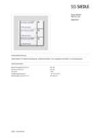 Datasheet for Siedle 200035521-00, EAN: 4015739355211