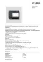 Datasheet for Siedle 200030430-00, EAN: 4015739304301