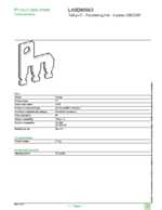 Datasheet for Schneider Electric LA9D80963, EAN: 3389110165067 Datasheet for Schneider Electric LA9D80963, EAN: 3389110165067