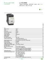 Datasheet for Schneider Electric LC1D128RD, EAN: 3389110415582