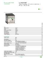 Datasheet for Schneider Electric LC1K0610E7, EAN: 3389110374742 Datasheet for Schneider Electric LC1K0610E7, EAN: 3389110374742