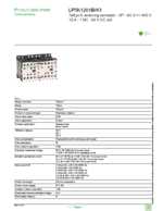 Datasheet for Schneider Electric LP5K1201BW3, EAN: 3389110791228 Datasheet for Schneider Electric LP5K1201BW3, EAN: 3389110791228