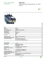 Datasheet for Schneider Electric LRD1530, EAN: 3389110146769