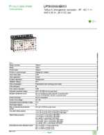Datasheet for Schneider Electric LP5K09004BW3, EAN: 3389110501483 Datasheet for Schneider Electric LP5K09004BW3, EAN: 3389110501483