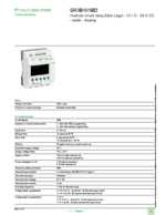 Datasheet for Schneider Electric SR3B101BD, EAN: 3389110549898