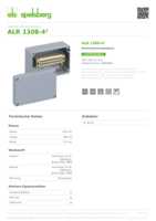 Datasheet for Spelsberg 16040601, EAN: 4013902120178