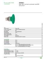 Datasheet for Schneider Electric ZB4BR3, EAN: 3389110888492