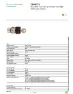Datasheet for Schneider Electric ZB4BS72, EAN: 3389110888799