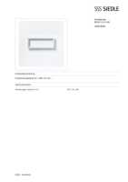 Datasheet for Siedle 200018280-00, EAN: 4015739182800