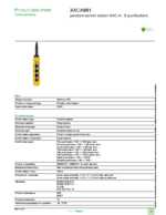 Datasheet for Schneider Electric XACA881, EAN: 3389110644883