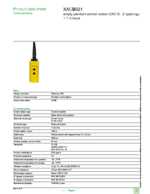 Datasheet for Schneider Electric XACB021, EAN: 3389110640588