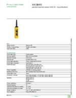 Datasheet for Schneider Electric XACB493, EAN: 3389110665659