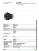 Datasheet for Schneider Electric XACB9213, EAN: 3389110640960