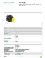 Datasheet for Schneider Electric XACB9215, EAN: 3389110641004