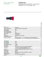 Datasheet for Schneider Electric XB7ES542P, EAN: 3389110162363