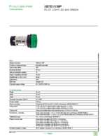 Datasheet for Schneider Electric XB7EV03BP, EAN: 3389110839722