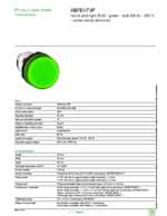 Datasheet for Schneider Electric XB7EV73P, EAN: 3389110839647