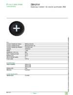 Datasheet for Schneider Electric ZBA2934, EAN: 3389110105803