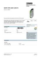 Datasheet for Phoenix Contact 2320225, EAN: 4046356554206